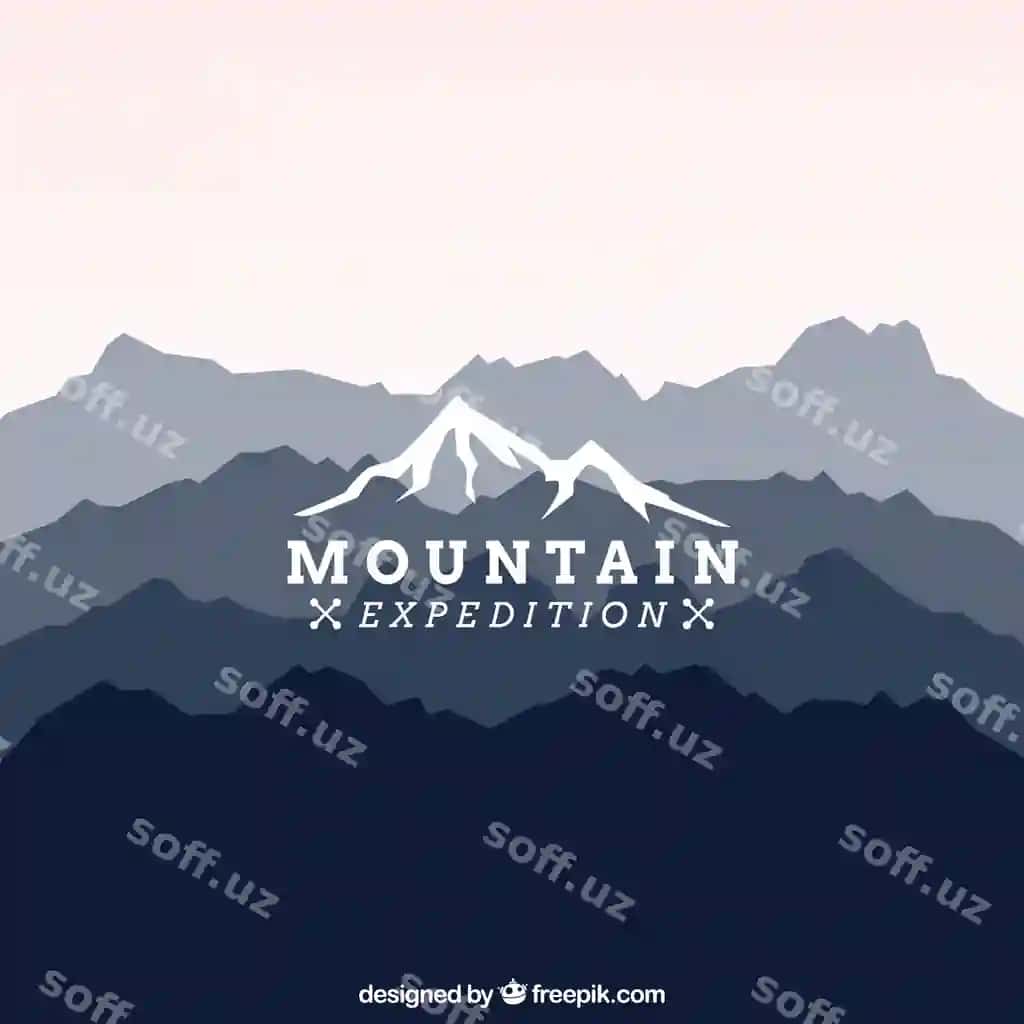 Todagi ekspeditsiya logotipi | Mountain expedition logo