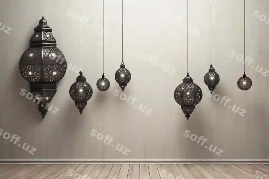 An'iy islomiy bayram Qurbon hayiti muborak orqa fonda | Traditional islamic festival eid al adha mubarak background