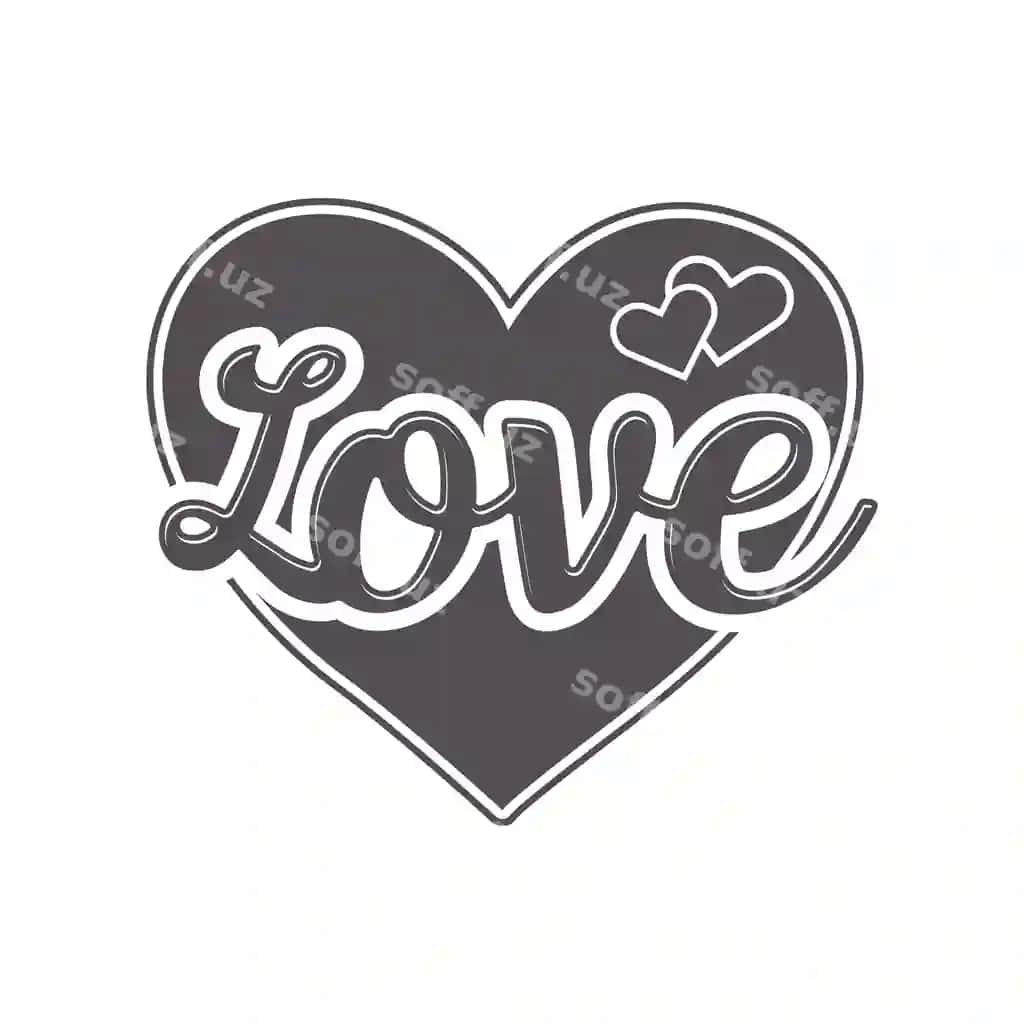 Sevgi yurak svg sevgi yurak silueti yurak svg yurak silueti | Love heart svg love heart silhouette heart svg heart silhouette
