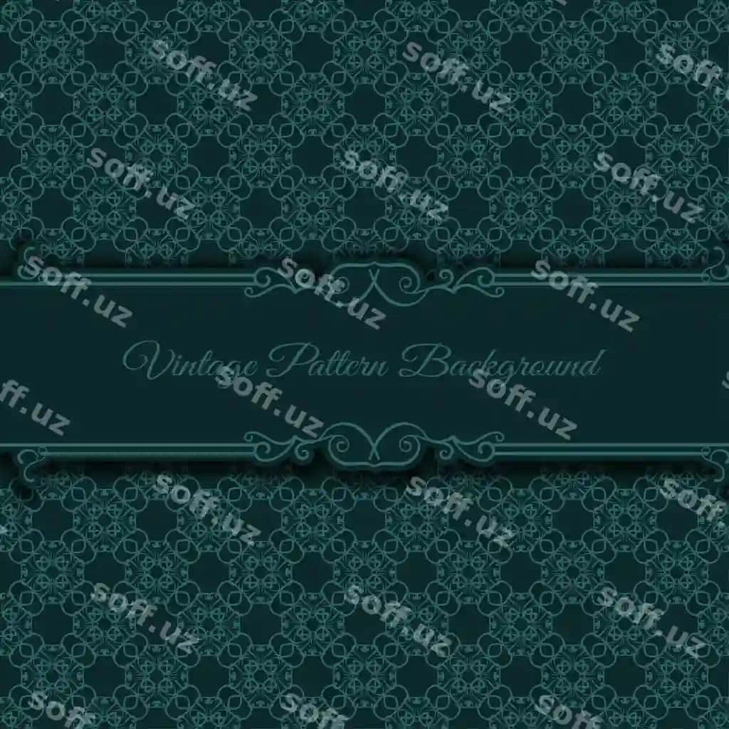 Dekorativ naqshli fon vektor dizayni | Decorative pattern background vector design