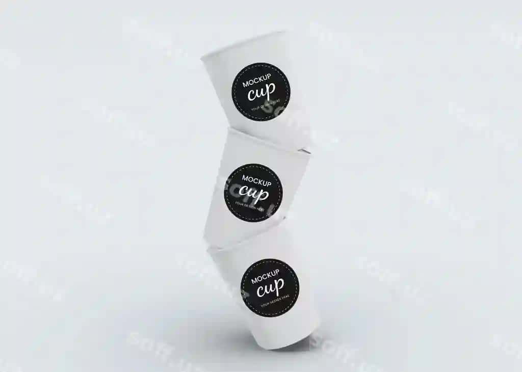 Kofe stakanchi uchun qadoqqa namuna | Coffee cup packaging mockup