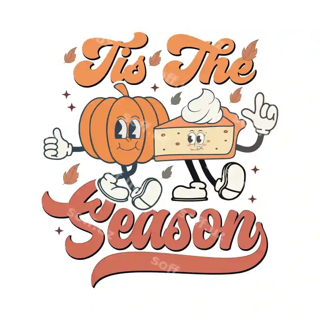 Shukrona kuni sublimatsiya dizaynlari to'plami | Thanksgiving sublimation designs bundle