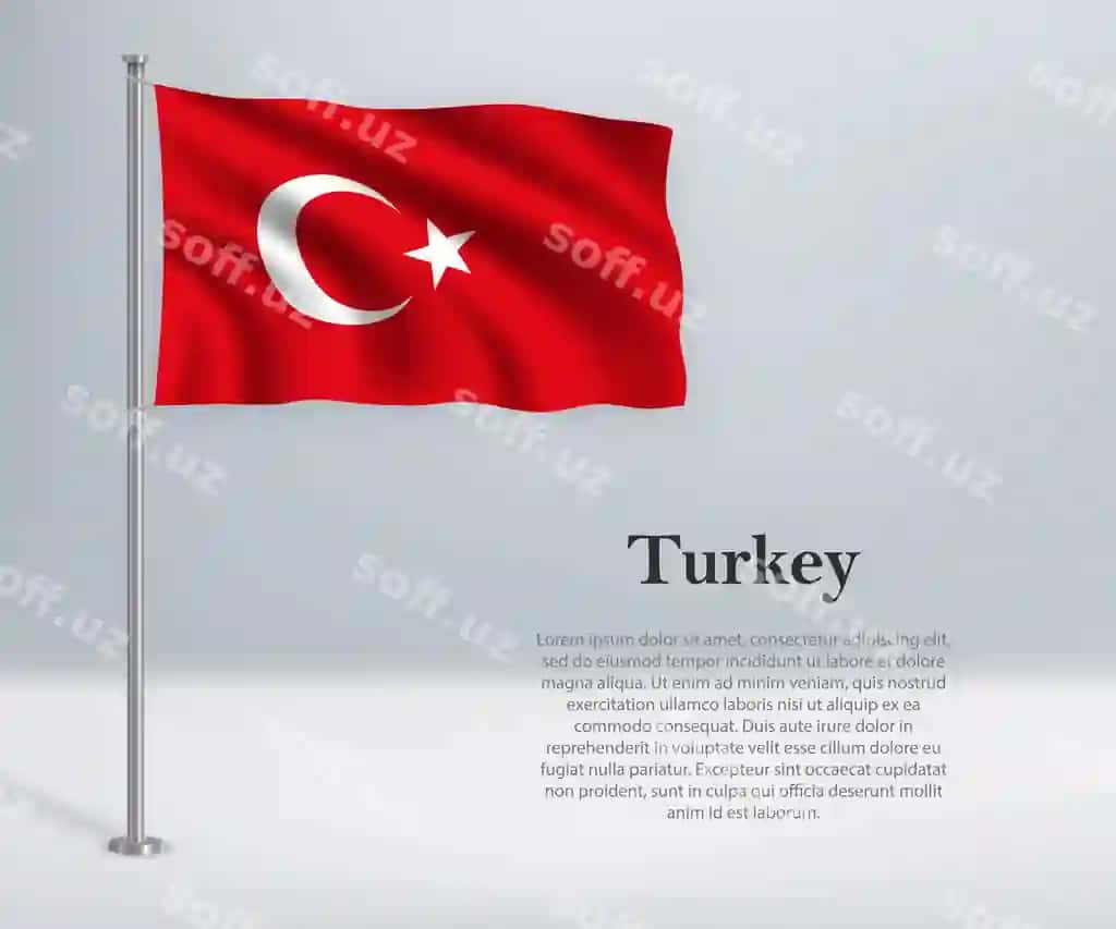 Turkiya bayroqi o'tkazib yuborgan bayroq urushida | Waving flag turkey flagpole