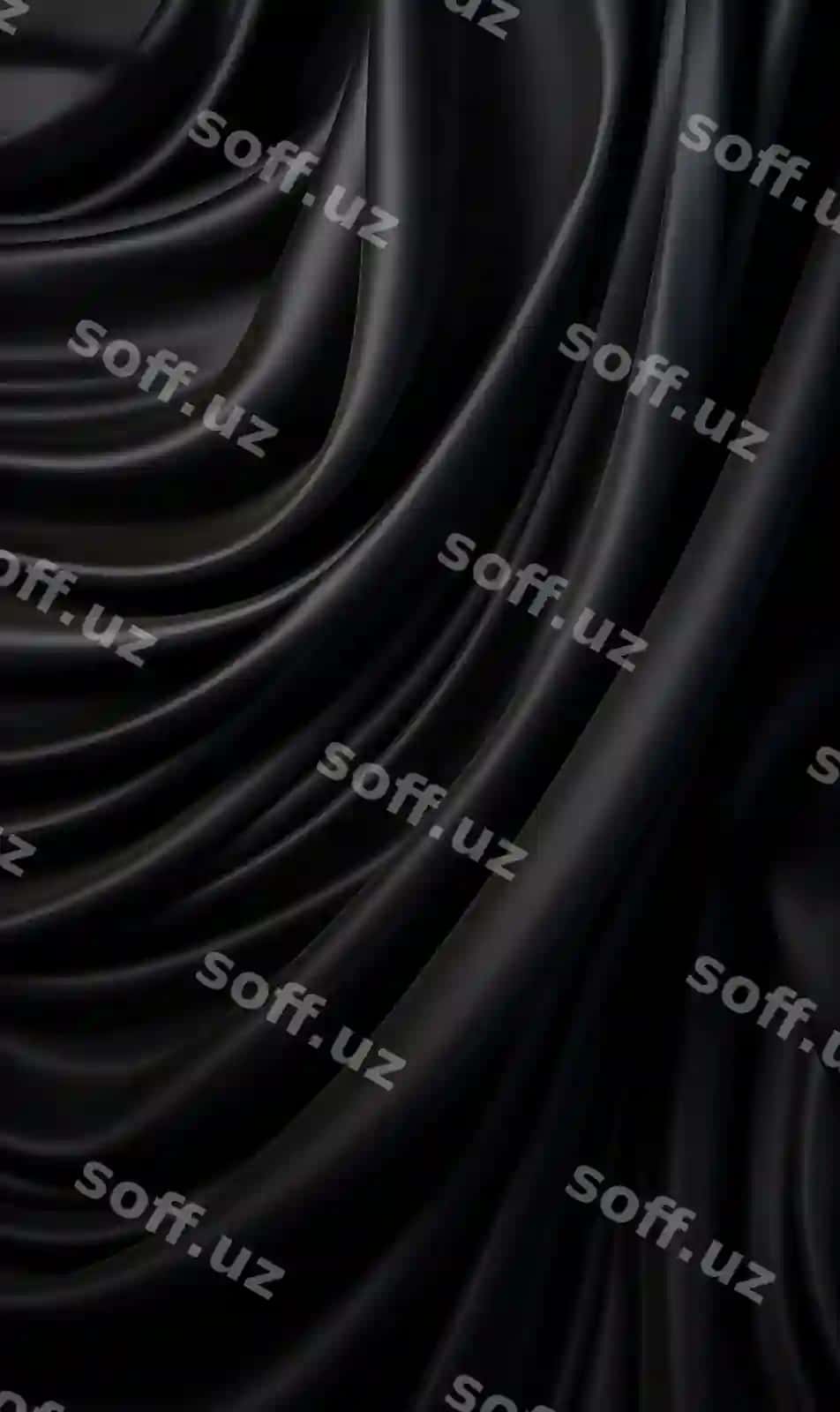 Qora mato teksturali fon | Black fabric texture background