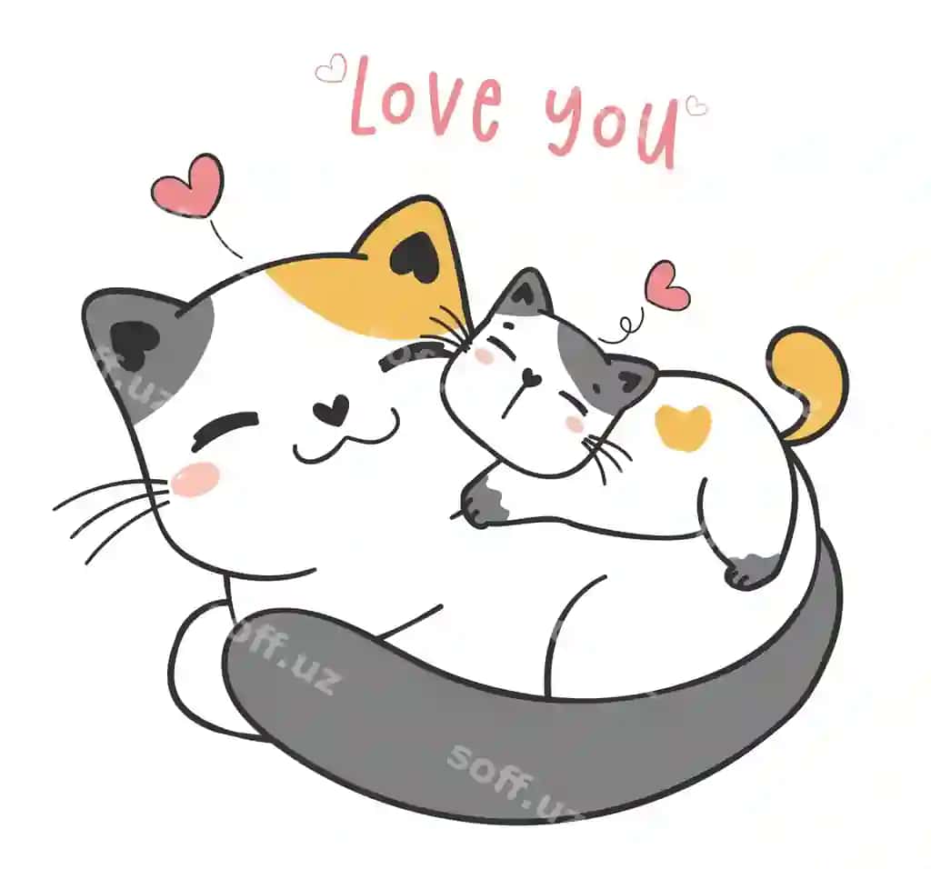 Ikki go'zal quvonchiq mushuk ona, o'yinchoq mushukchiklar uy hayvoni sifatida birgalikda o'yin oynaydi. | Two cute cheerful mother cat playful kitty baby play together pet