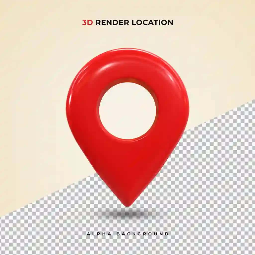 Qizil realistik 3D xarita pin gps koʻrsatgich markerlar koʻrsatkich joylashuv belgisi | Red realistic 3d map pin gps pointer markers pointer location icon