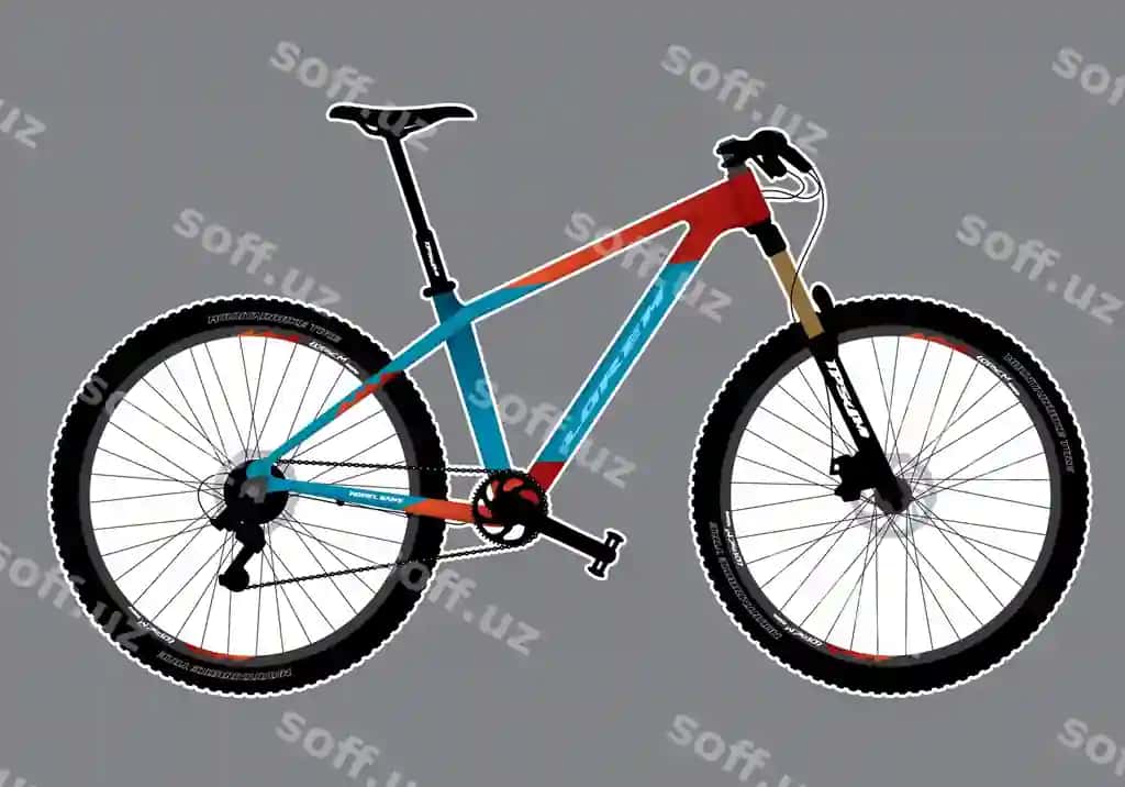 Cho'lon velosipedi, tashqi yo'l velosipedi | Mountain bike trail outdoor bicycle