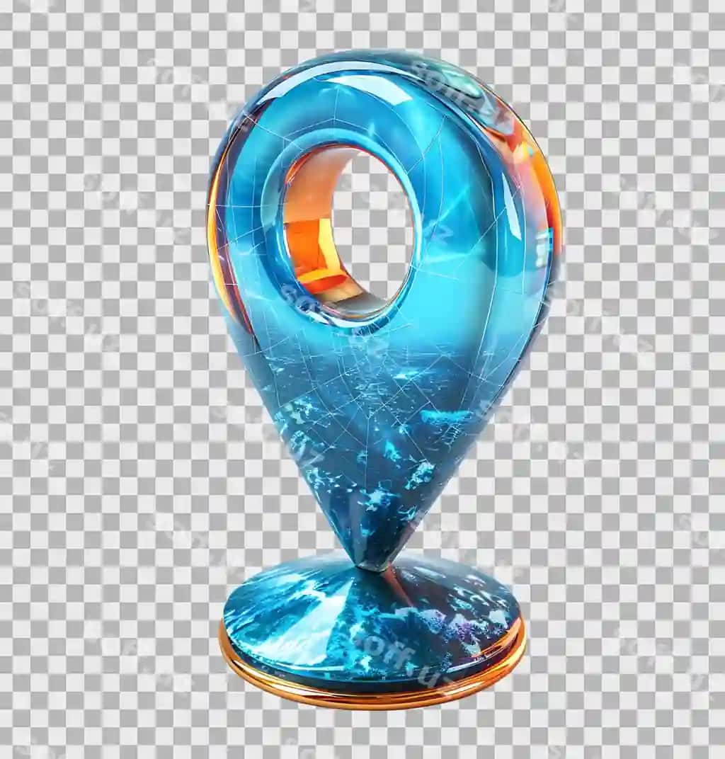 Shisha pin veb ikonasi ramz 3D ajraltirilgan shaffof fonda | Glass pin web icon symbol 3d isolated transparent background