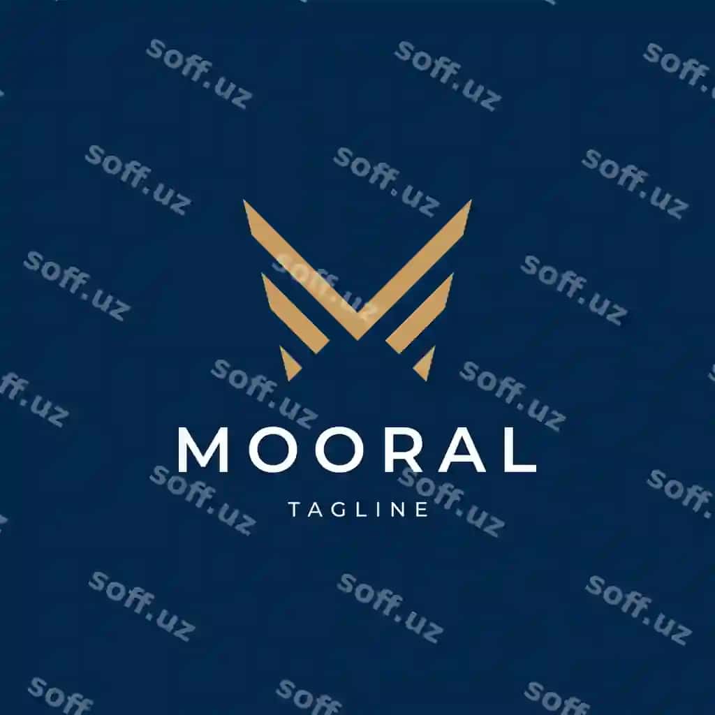 Hashamatli bosh harf m chiziqli logotip | Luxury initial letter m line outline logo