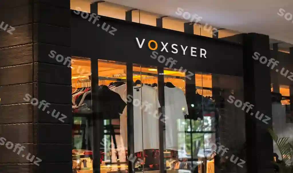 3 o'lchovli oq logotip namunasi do'kon fasad belgisi | 3d white logo mockup storefront facade sign