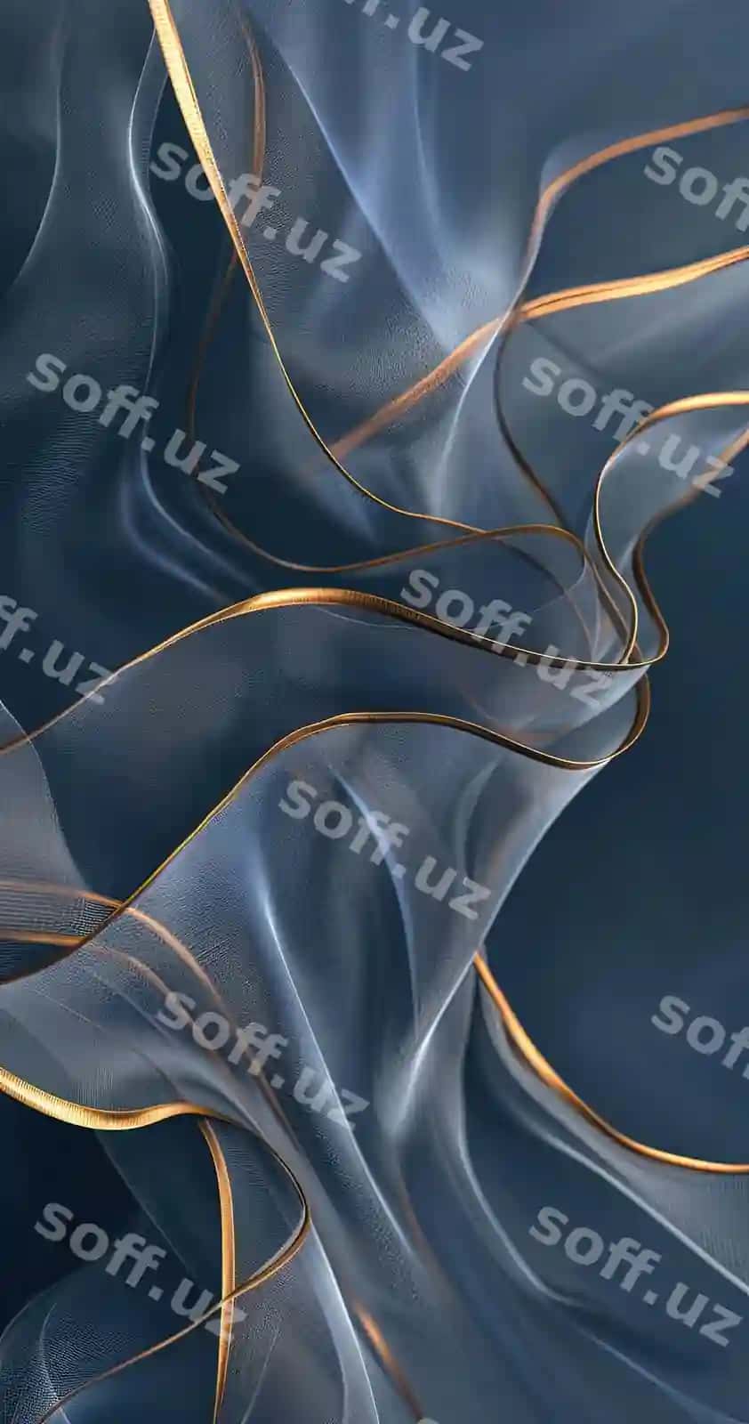 Mavhum suyuqlik to'lqin foni | Abstract liquid wave background