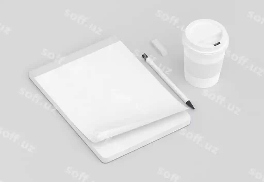 Minimal ofis buyumlari joylashtirilishi | Minimal stationery objects arrangement
