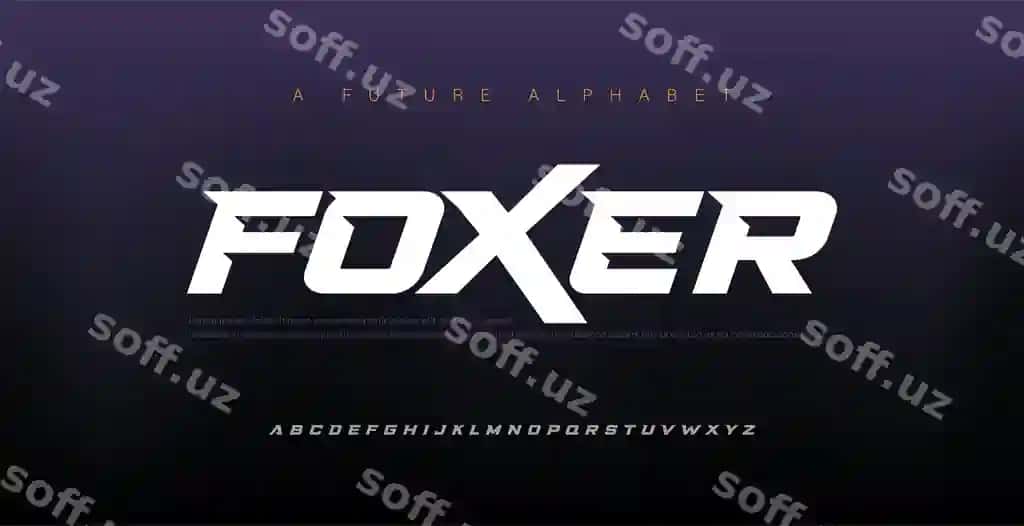 Sport zamonaviy kursiv alifbosi shrift tipografiyasi shahar uslubidagi shriftlar texnologiyasi | Sport modern italic alphabet font typography urban style fonts technology