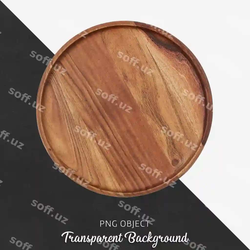Yog'ochli servet doskasi shaffof | Wooden serving board transparent