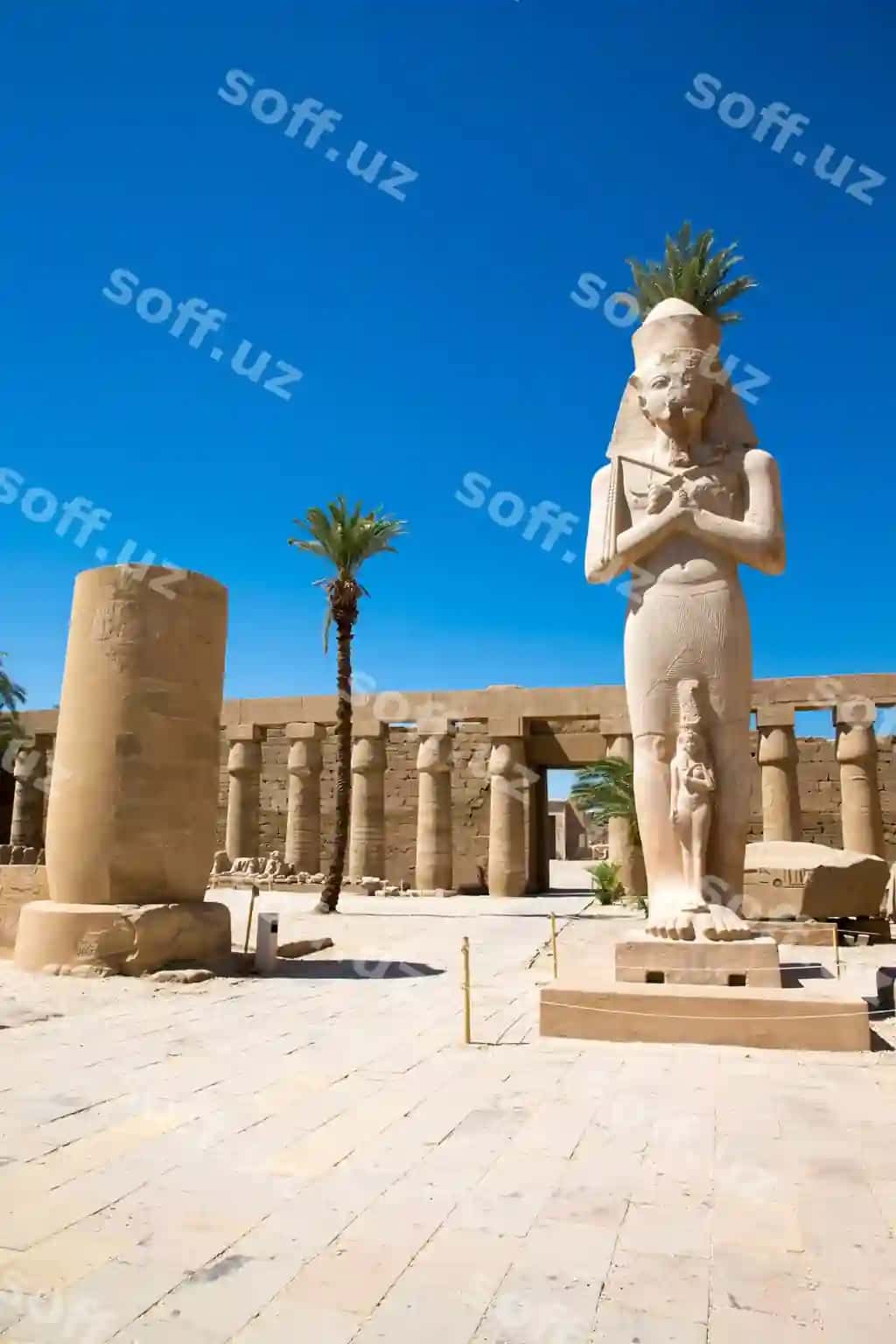 Qadimiy binolar, Karnak templi, Egitpt | Ancient ruins karnak temple egypt