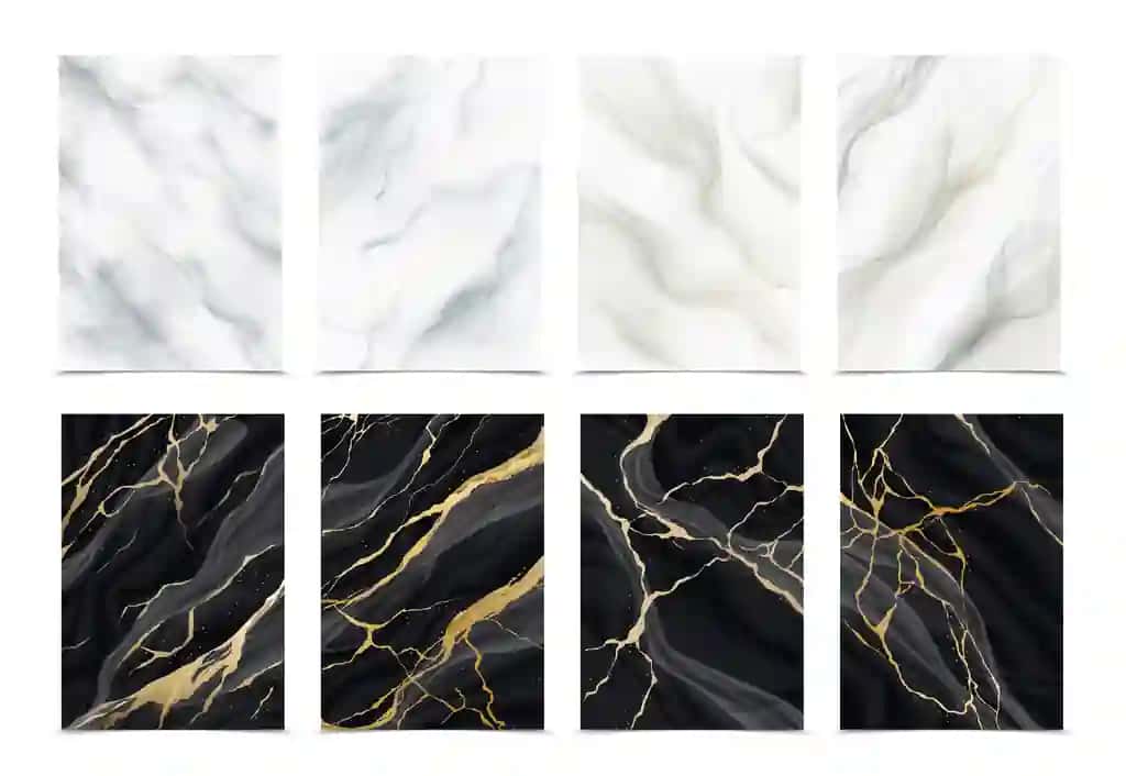 Marmar kompozitsion haqiqiy dizayn | Marble compositon realistic design