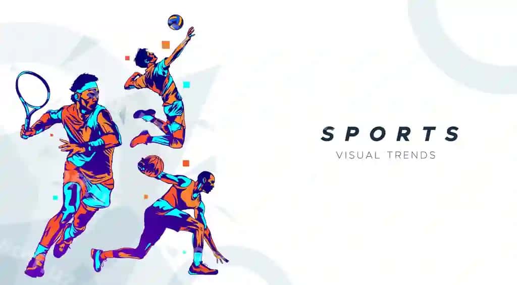 Sport orqa fonda milliy sportlar kuni bayram konsepsiyasi abstrakt bilan | Sport background national sports day celebration concept with abstract