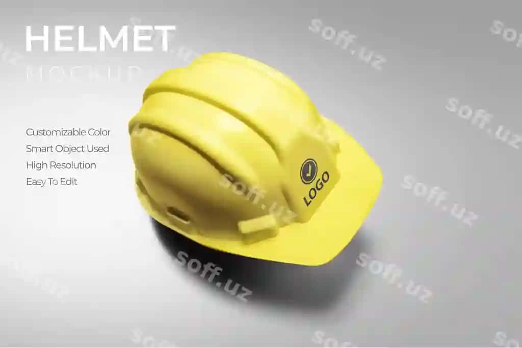 Bosh poyragi modeli | Helmet mockup