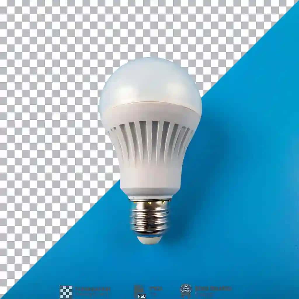 Energiyani tejaydigan lampochka izolyatsiyalangan | Energy saving light bulb isolated