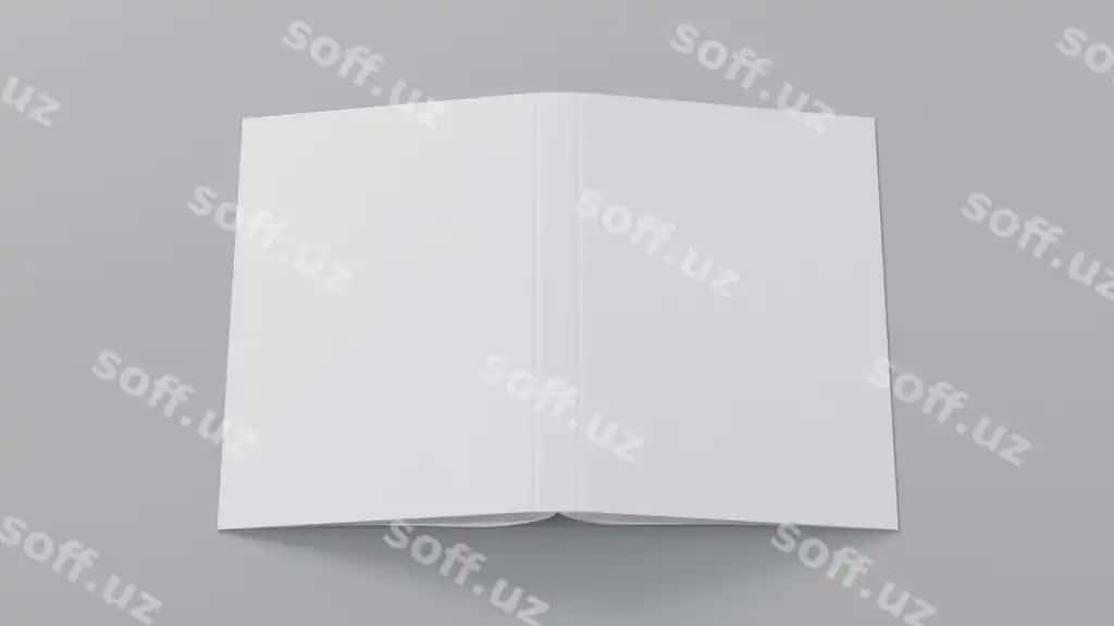 Qattiq qopli kitob yuqori ko'rinishi | Hard cover book top view