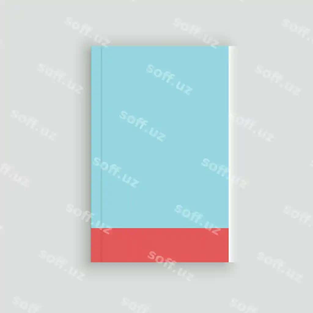 Haqiqiy bo'sh jildli kitob vektor illustratsiyasi | Realistic blank cover book vector illustration