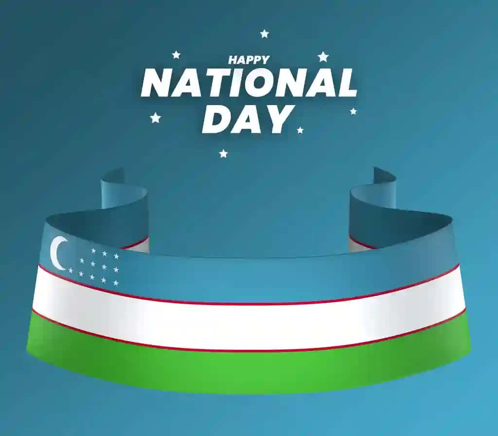 O'zbekiston bayrog'i elementi dizayni milliy mustaqillik kuni banneri | Uzbekistan flag element design national independence day banner