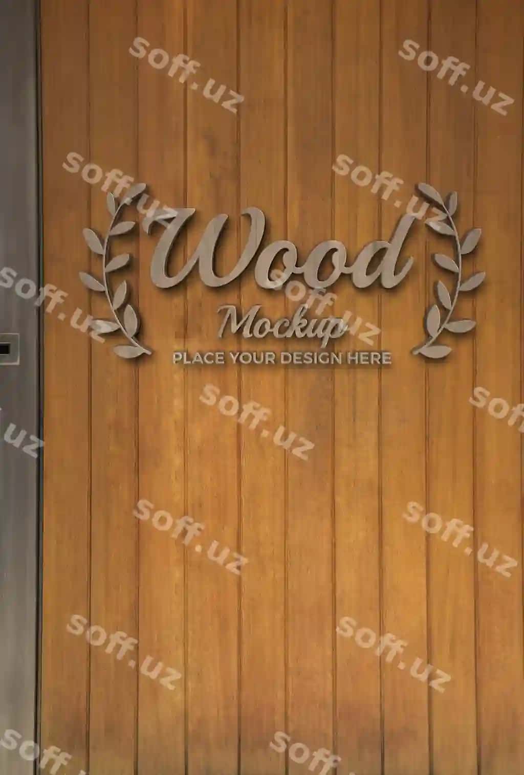 Brend logotip mockup yaratish | Branding logo mockup building