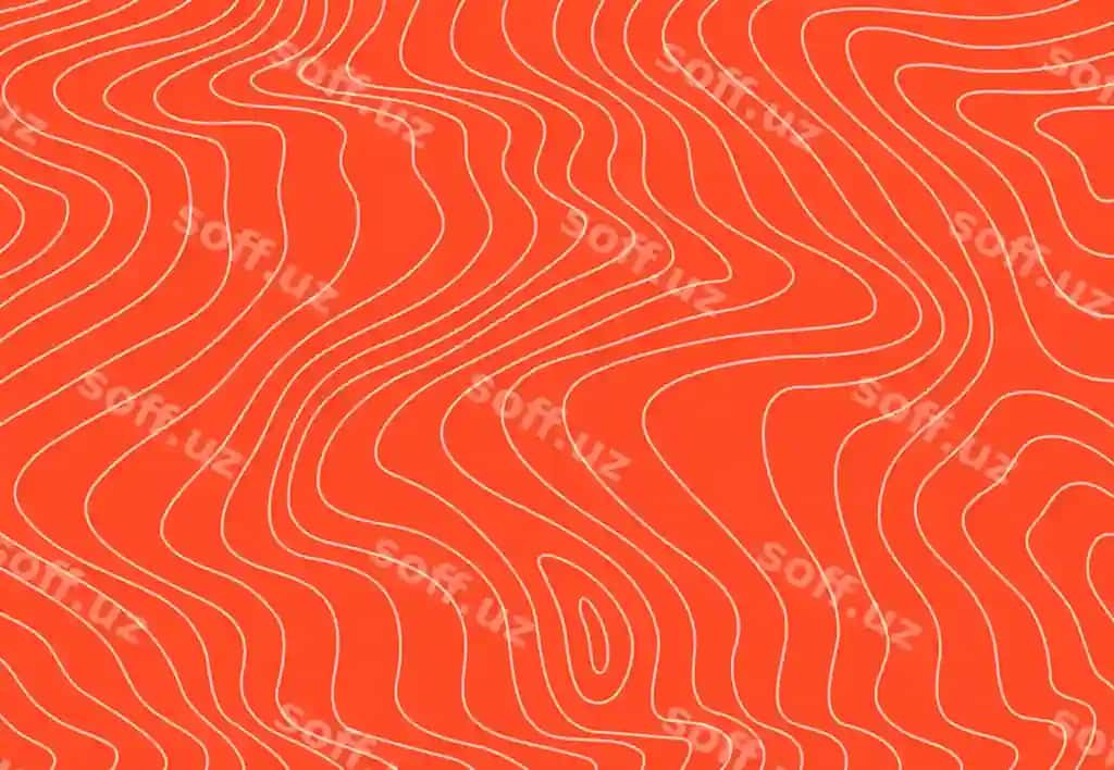 Qizil to'qimali qizil ikra baliq go'shti naqsh fonida | Salmon fish meat pattern background red texture