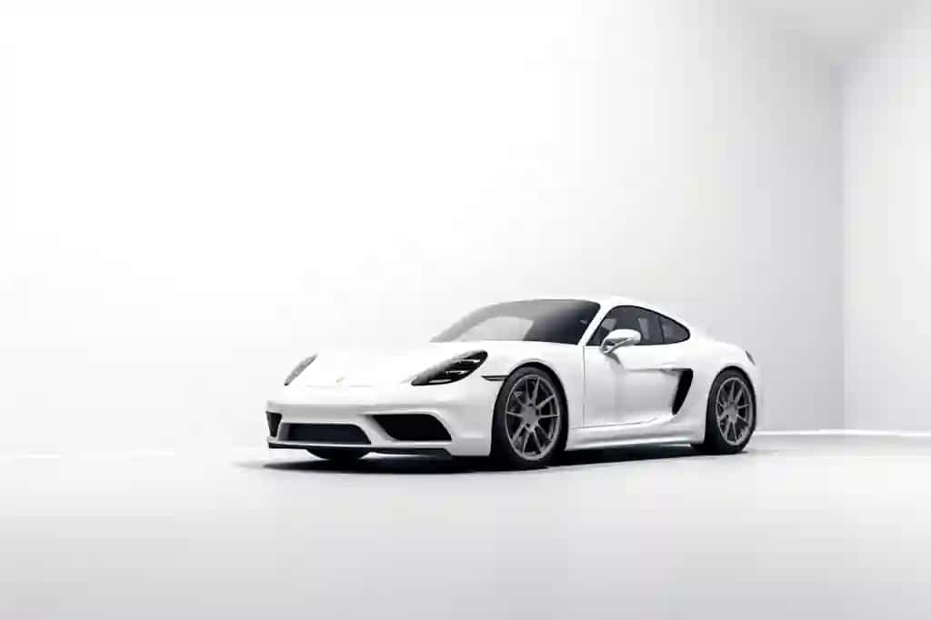 Minimalist oq sport avtomobil oq zamonaviy avtomobil zamonaviy avtomobil dizayn tasvir rasm | Minimalist white sports car white stylish vehicle modern car design image picture