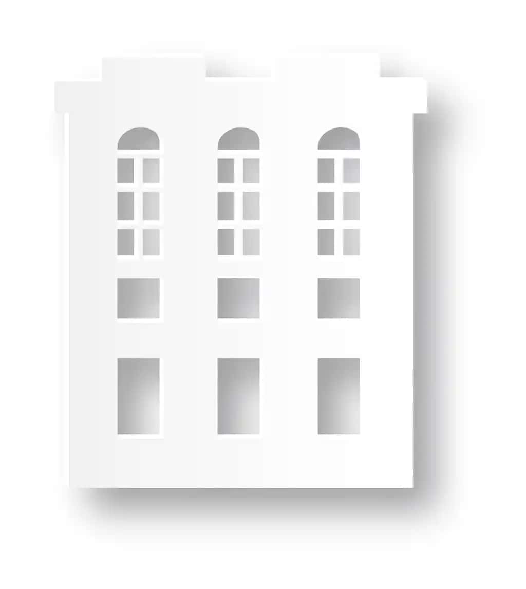 Haqiqiy qog'ozli oq shahar uyini qurish | Building realistic paper cut white city house