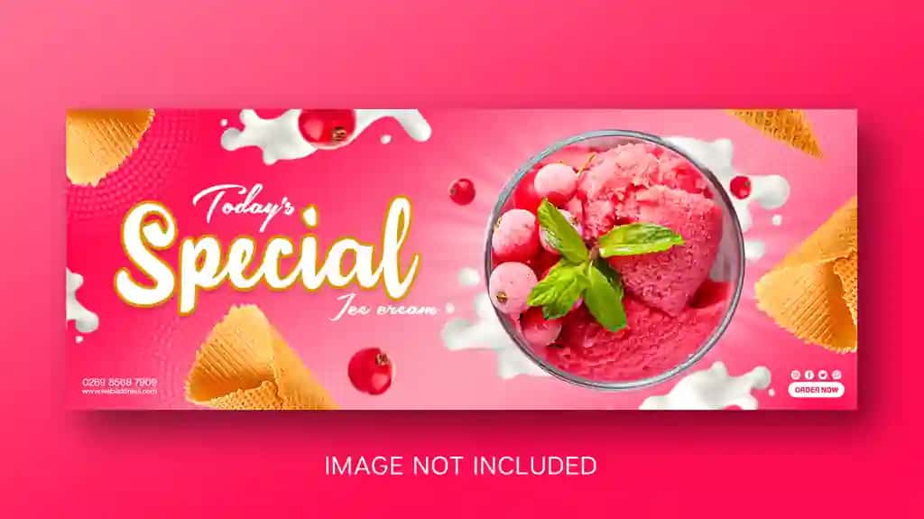 Sharbatli qizil smorodina konusli ijtimoiy tarmoqlar bilan maxsus mazali muzqaymoq | Juicy red currant special delicious ice cream with cone social media