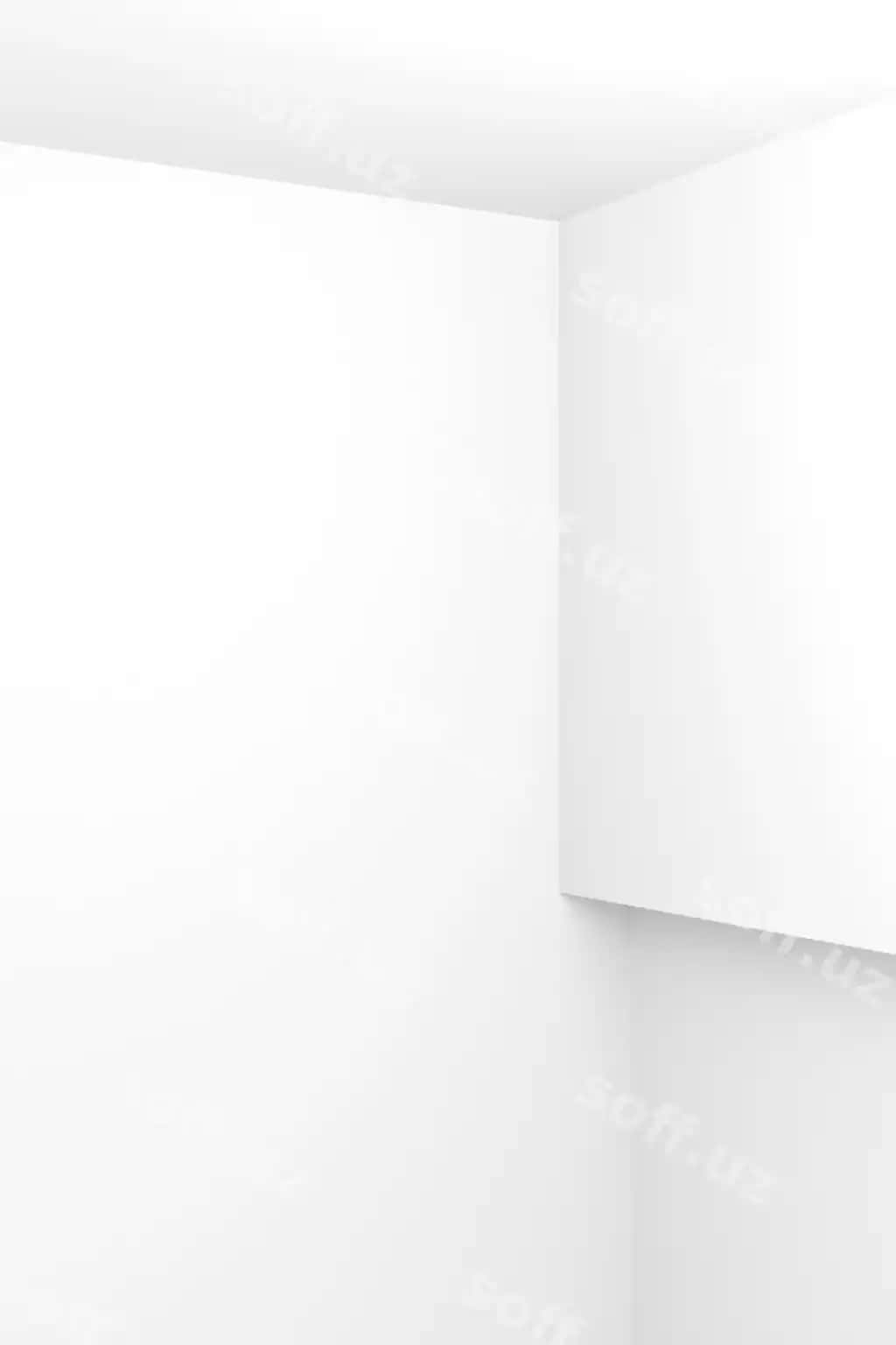 Abstrakt orqa fon oq ichki dizayn 3d rendering | Abstract background white interior design 3d rendering