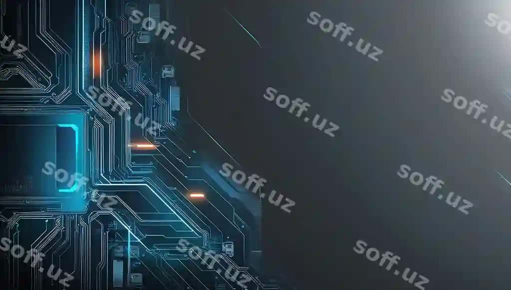 Kelajakchi IT texnologiyasi orqa fon | Futuristic it technology background