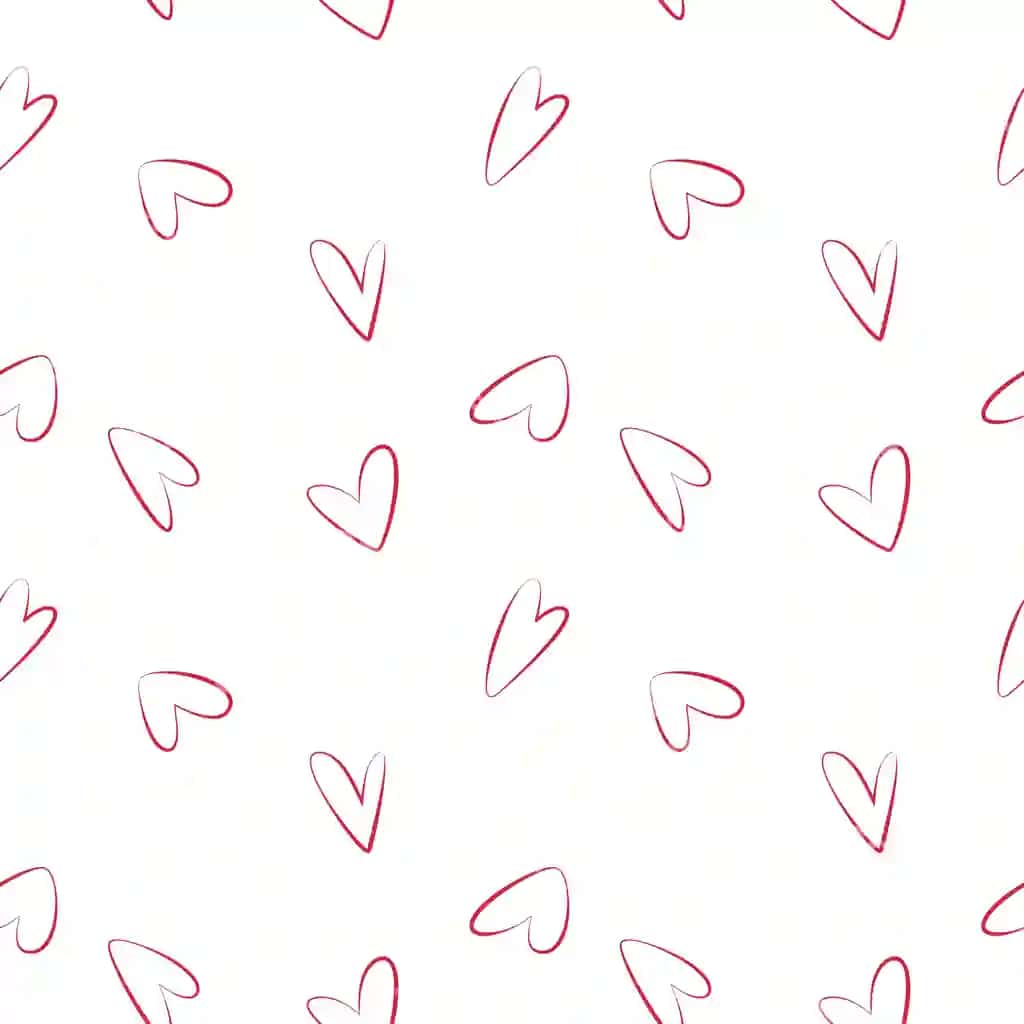Qo'lda chizilgan siyoh yuraklari bilan choksiz naqshlar, mavhum romantik bezak | Seamless patterns with hand drawn ink hearts abstract romantic ornament