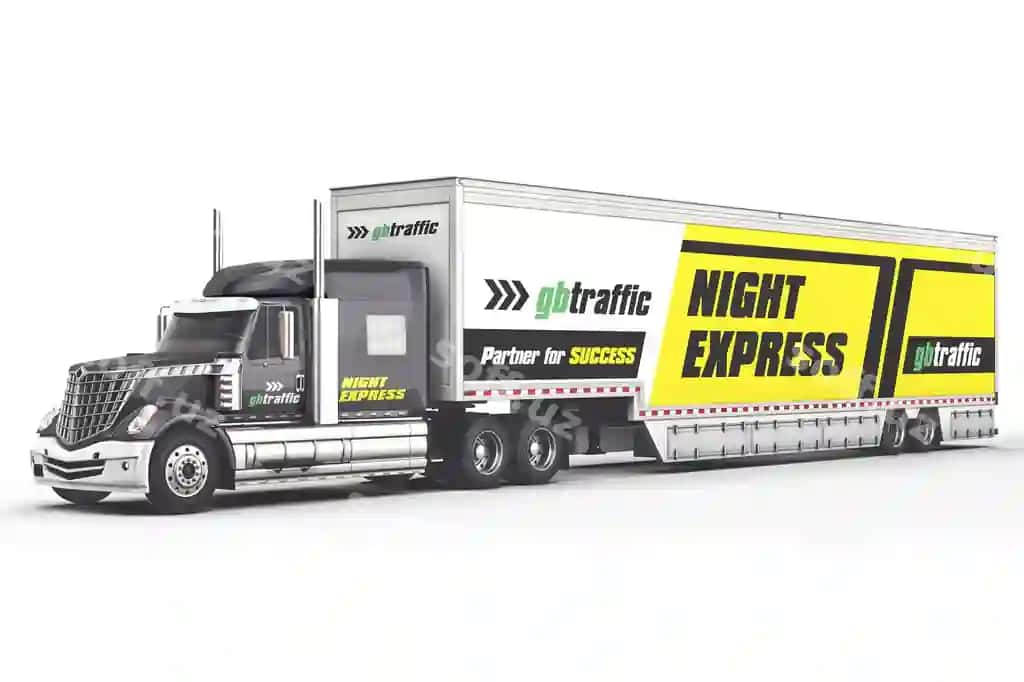 Brending yuk avtomobili mockup | Branding truck mockup