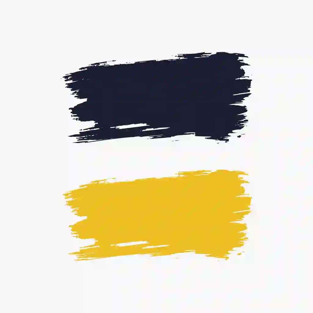 Mavhum qora cho'tka zarbasi | Abstract black brush stroke