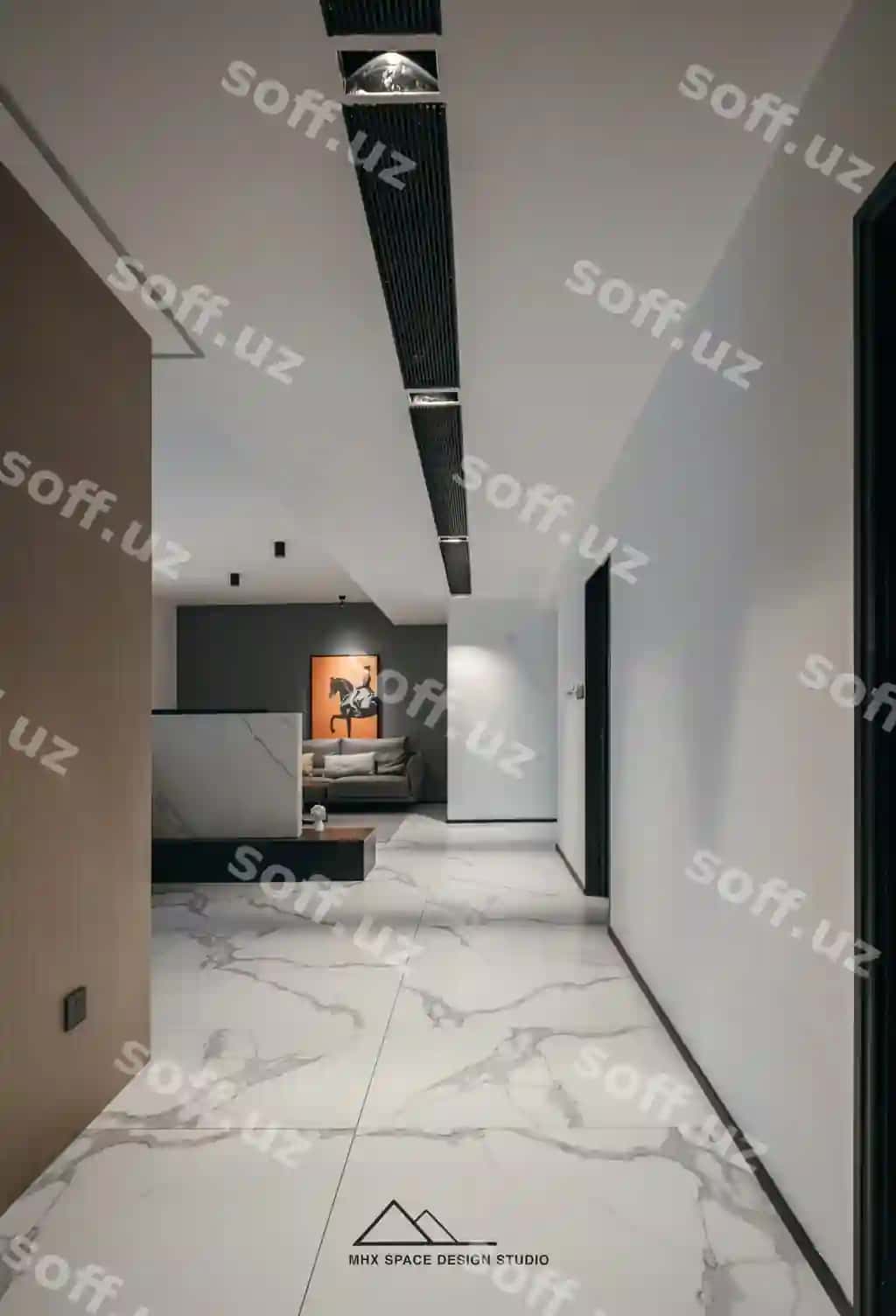 Zamonaviy apartamentlar koridori | Modern apartment corridor