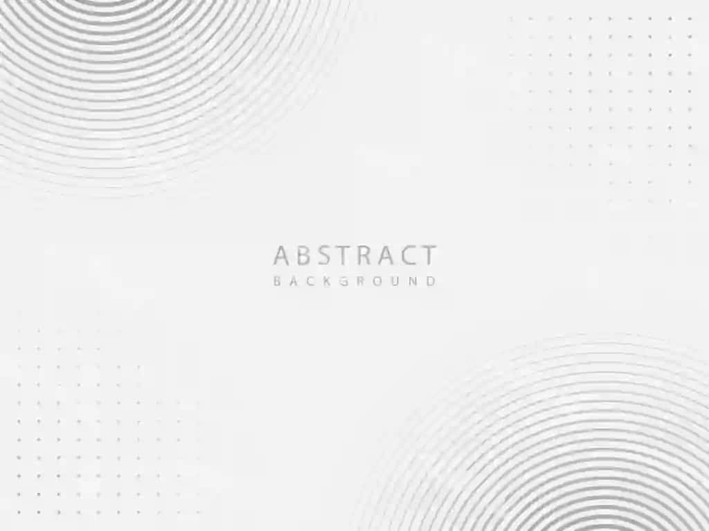Kulrang abstrakt orqa fon, geometric shakllar, chiziqlar, nuqtalar bilan | Gray abstract background with geometric shapes lines dots