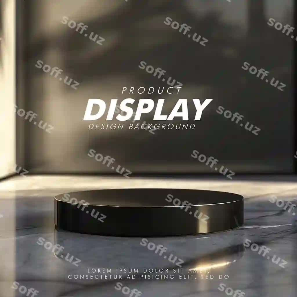 3d mahsulot ko'rsatish podium studiya yoritish minimalizm dizayni yaqin plandagi снимок | 3d product display podium studio lighting minimalist design closeup