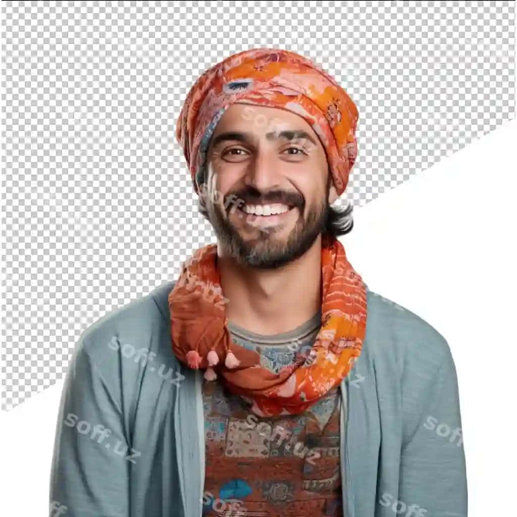 Erkak poyabzal bilan, "men sizni sevaman u" deyadigan. | Man with scarf that says i love you it