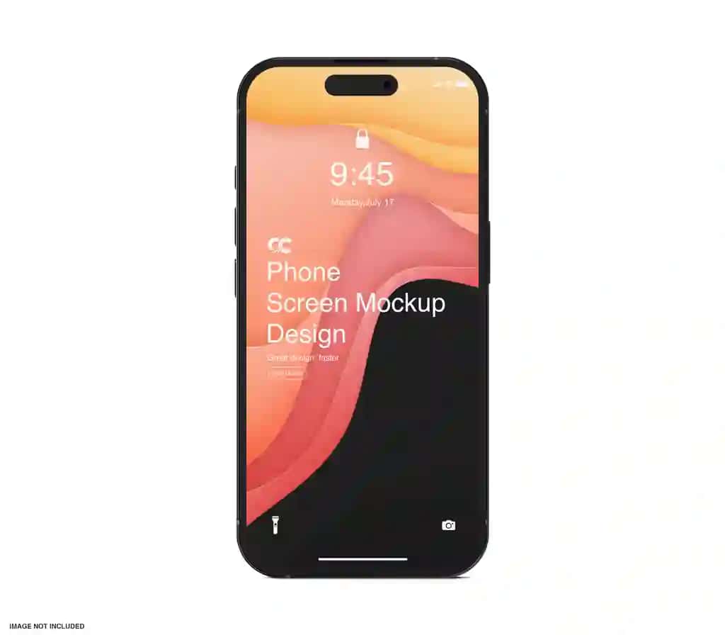 Smartfon ekrani maketi dizayni brendingi | Smartphone screen mockup design branding