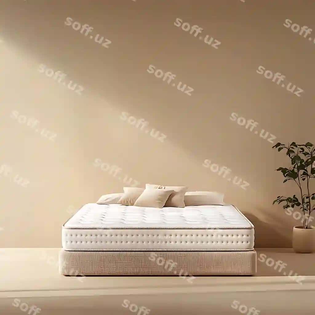 Xonada yotoq bor, u birinchar bilan. | There is bed with pillow pillows it room