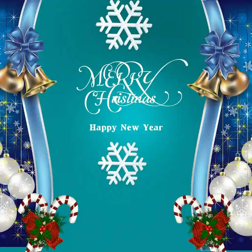 Muborak Rojdestvo yangi yilingiz bilan ijtimoiy tarmoqdagi instagram posti | Merry christmas happy new year social media banner instagram post