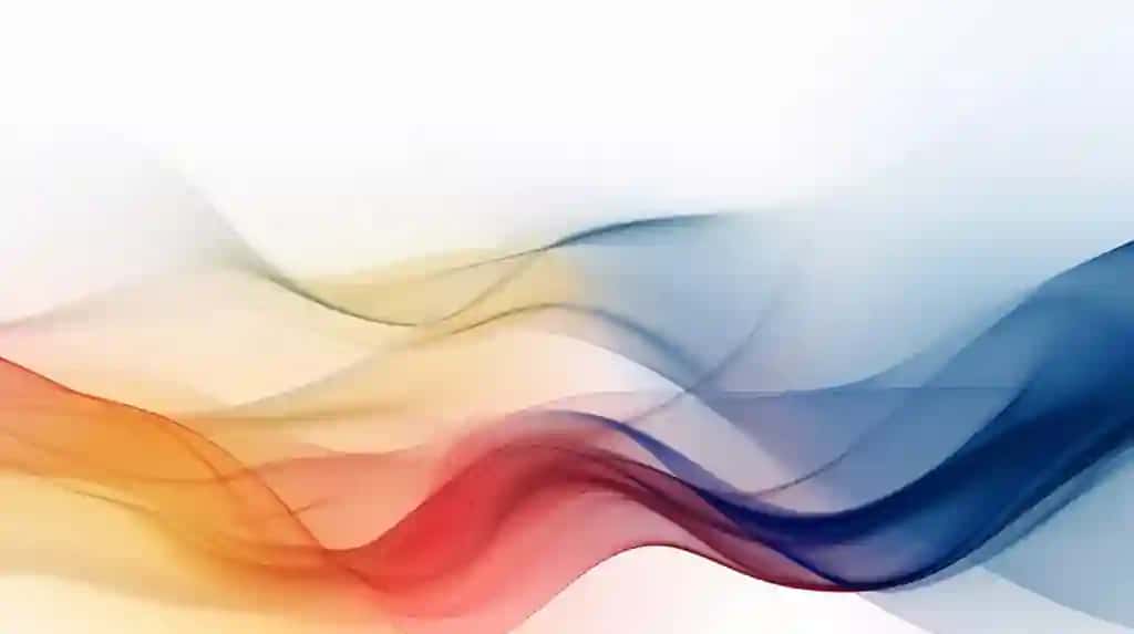 Turli rangdagi to'lqinli chiziqlar bilan mavhum fon generativ ai | Abstract background with variety colors wavy lines generative ai