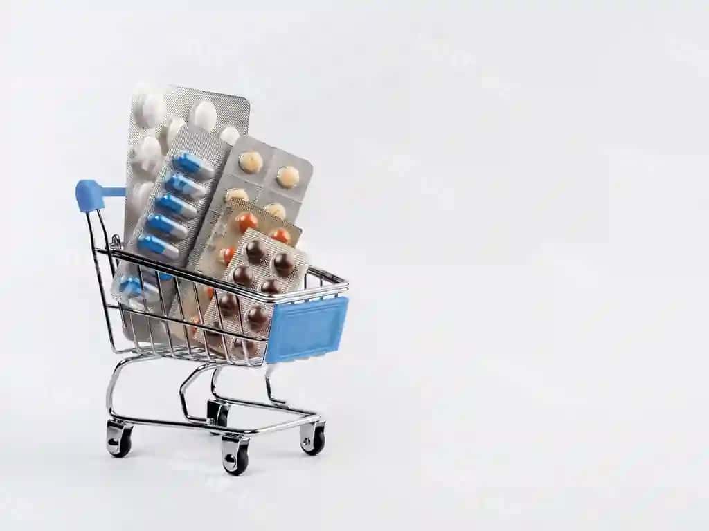 Tibbiy kapsulali xarid aravachasi | Shopping trolley with medical capsule