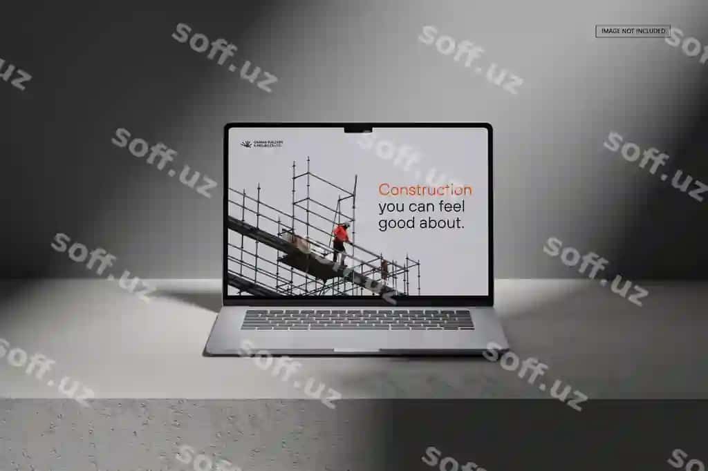 Noutbuk maketi | Laptop mockup