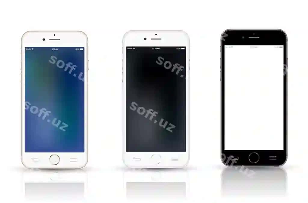 Smartfon vektor tasviri | Smartphone vector illustration