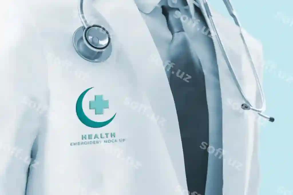 Tibbiy forma maketi dizayni | Medical uniform mockup design