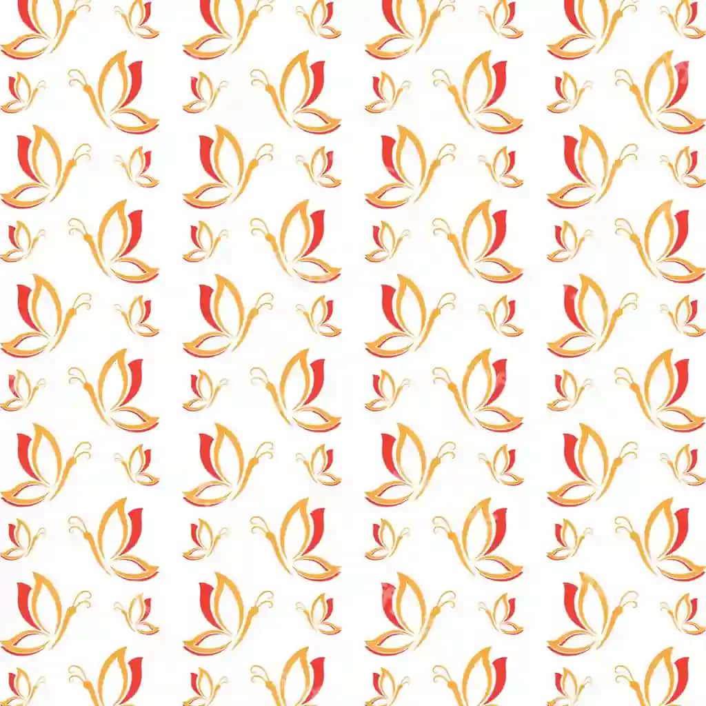 Pozg'alak uzilmaslik patterni trenddagi dizayn ijodiy vektor fon | Butterfly seamless pattern trendy design creative vector background