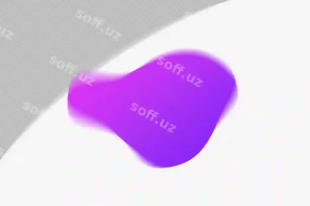 Abstrakt shakl shaffof setka urugʻli bulanik gradient element bilan | Abstract shape transparent mesh grainy blur gradient element with
